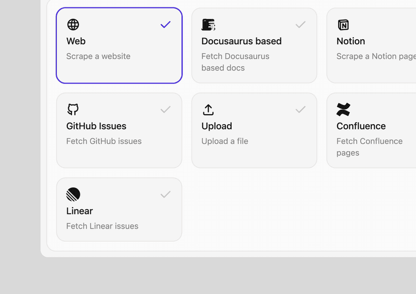 How do I create a centralized knowledge base when multiple teams have their own documentation?